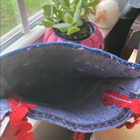 HANDMADE DENIM PURSE - Picture 4 of 4